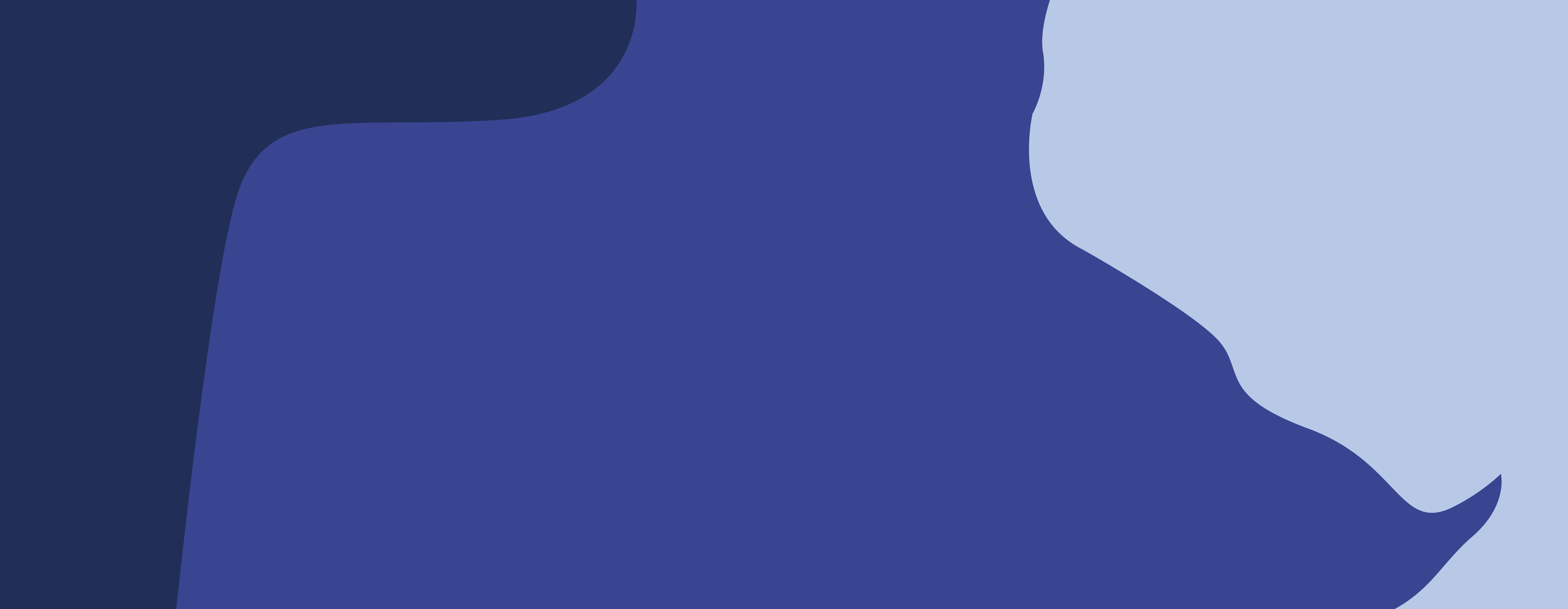 Three different blue colours found on the visual graphics for the Royal Copenhagen Collector's Club